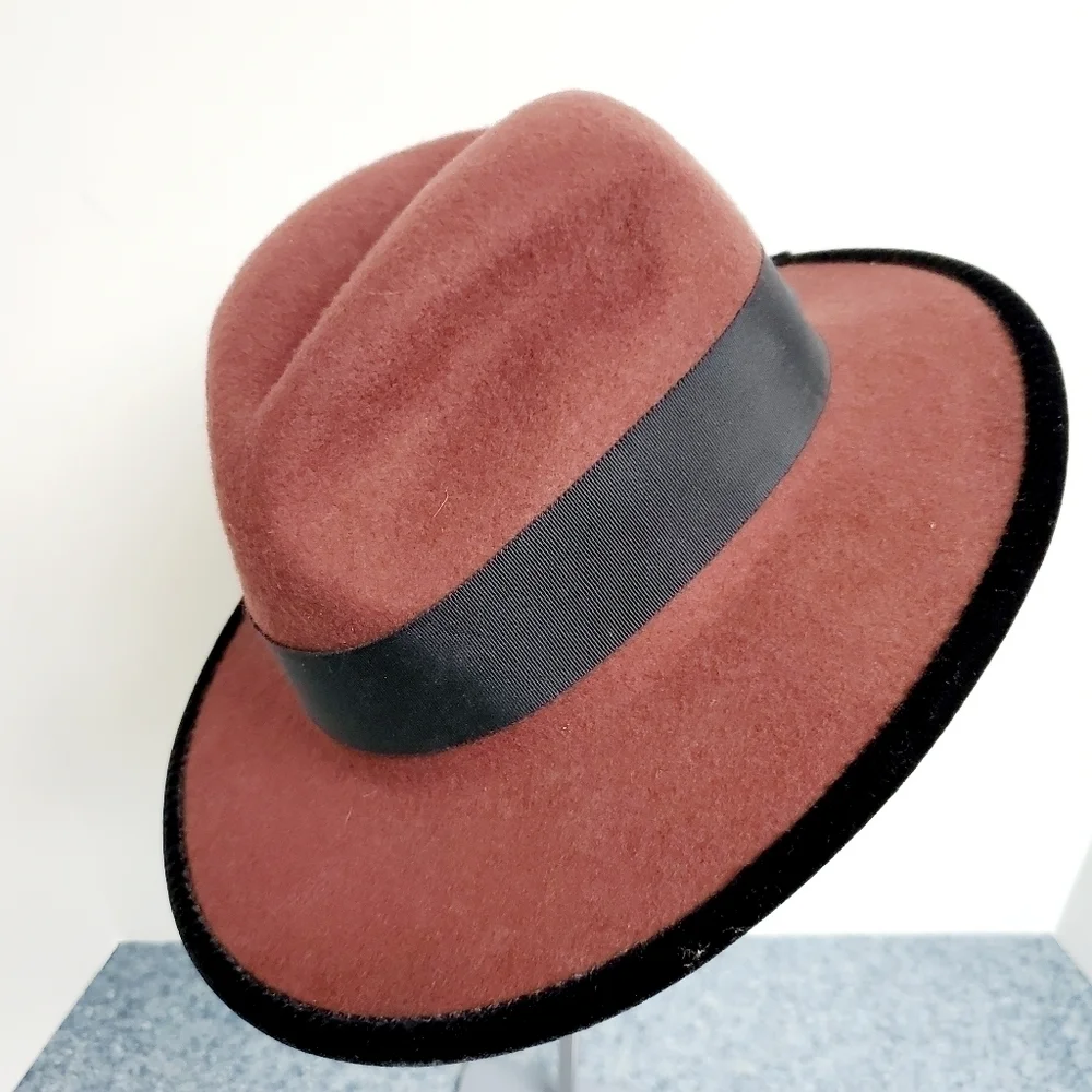 KATHRYN WOOL HAT WITH RIBBON BAND